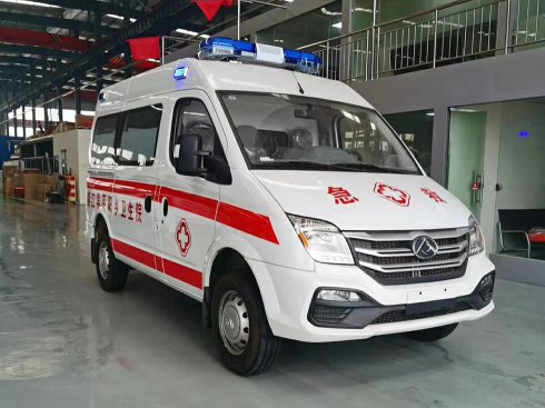 上汽大通短轴V80救护车
